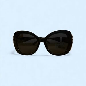 Free People Black Sunglasses with Gold Accents